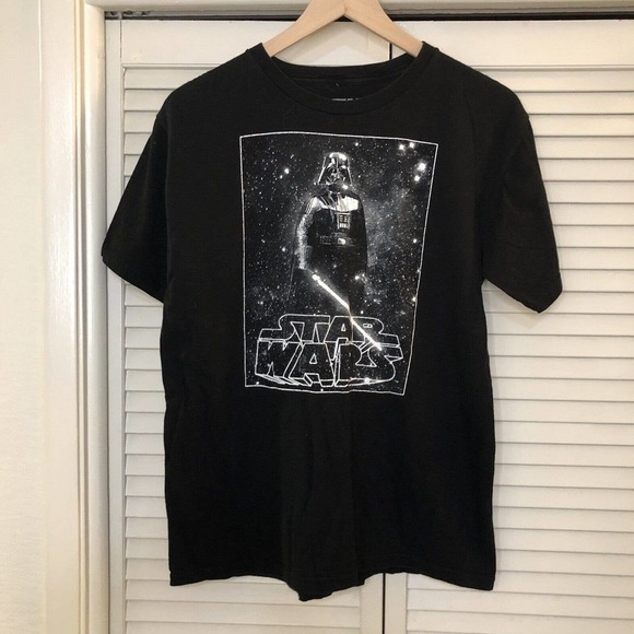 Star Wars Darth Vader Lucas Films Graphic T-shirt Tee Shirt Size XL Teens - Picture 1 of 4